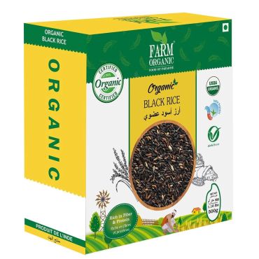 Farm Organic Black Rice 500g